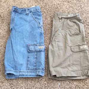 Wrangler cargo shorts waist 34